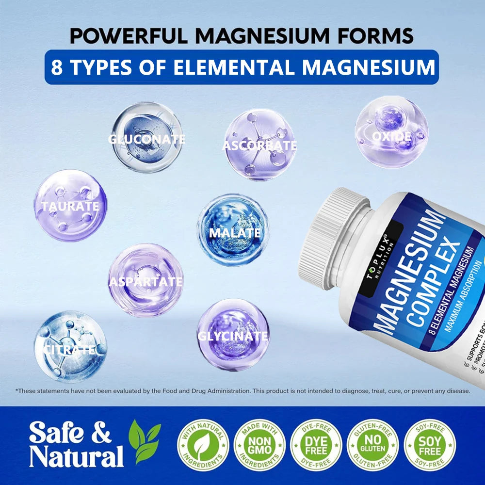 Full Spectrum 8-in-1 Magnesium Complex