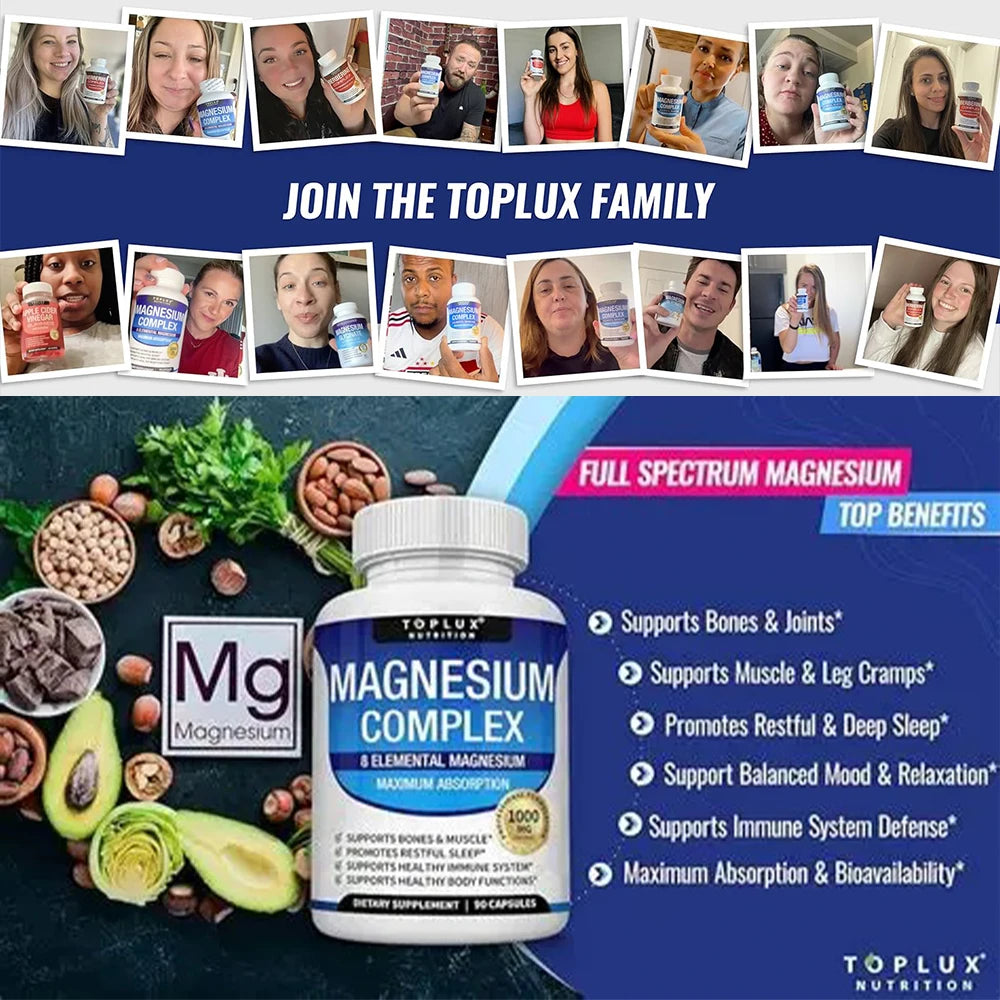 Full Spectrum 8-in-1 Magnesium Complex