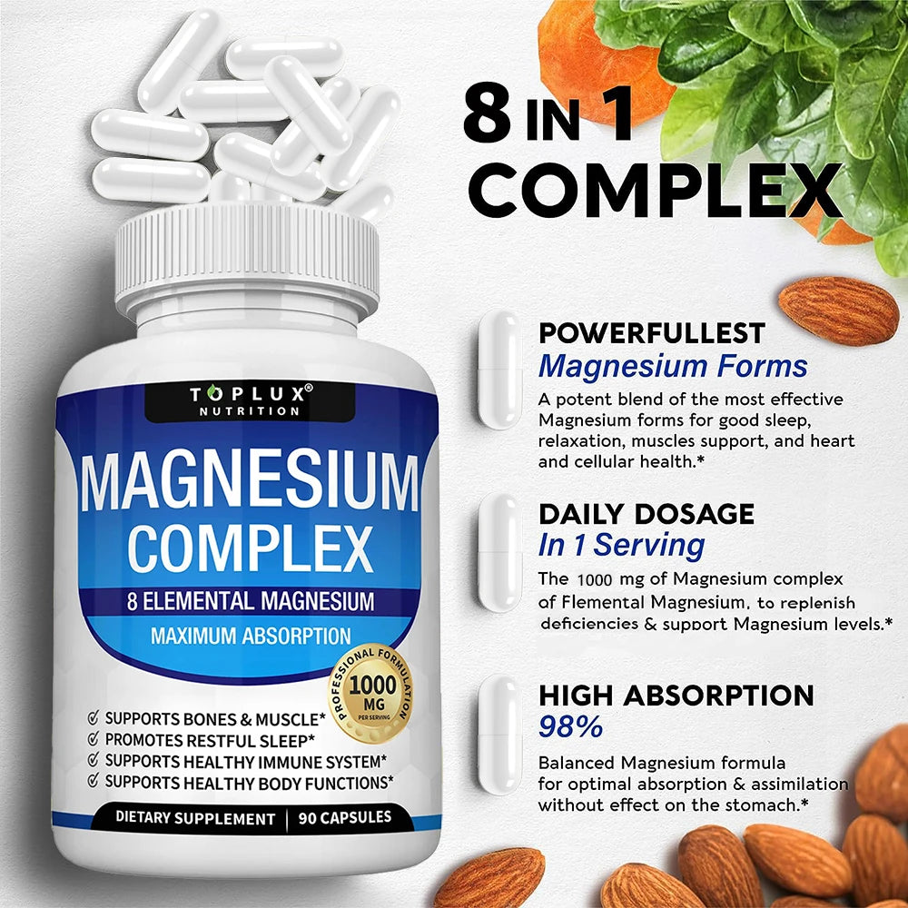 Full Spectrum 8-in-1 Magnesium Complex